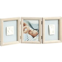 BABY ART My Baby Touch Double set za odtis dojenčkovih dlani in stopal Stormy 1 kos Cene