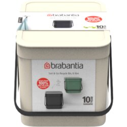 Brabantia Zabojnik za ločevanje odpadkov 6 L - Soft Beige Cene