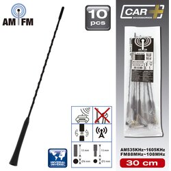 Sumex krovna antena aerial crna 30cm Cene