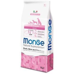 Monge Adult All Breeds Svinjetina, Pirinač i Krompir, hrana za odrasle pse 12 kg Cene