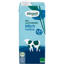 Alnavit Bio trajno mlijeko bez laktoze 3,5 % m. m. - 1 l Cene