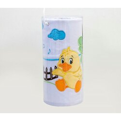 Tri Drugara pamučni Prekrivač "Pače" Belo Tirkiz Cene