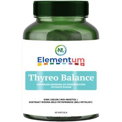 Plus Naturallab Elementum thyreo balance 60 caps Cene