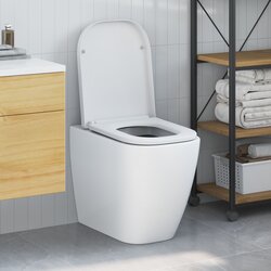vidaXL Bijela Plastika Standard WC sjedalo Ostalo Moderno Cijene