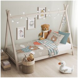 Faro posteljnina 2-delna Medvedek multicolor Cene