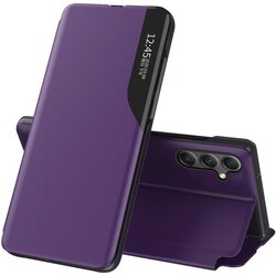 SUNSKY Etui/ovitek s prednjim okencem za Samsung A34 5G, Vijoličen Cene