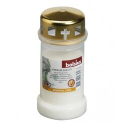 Bolsius Svijeća za groblje Memori light NR3+LID WHI Cene