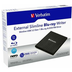 Verbatim zunanji bluray zapisovalnik 43890 Mobile USB 3.2 Cene