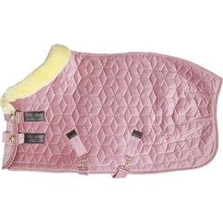 Kentucky Horsewear Turnirsko pregrinjalo "Velvet" Pony - temno roza Cene