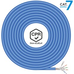 AISENS Cable de Red RJ45 LSZH CPR DCA CAT.7 600 MHz S/FTP AWG23, AZUL, 305M, (20755127) Cene