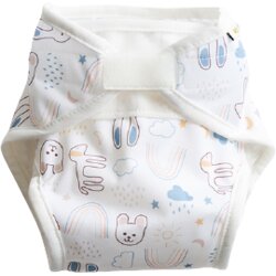 Vimse Hlačke za plenico M - White Teddy Cene