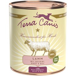 Terra Canis 6 x 800 g - Janjetina s tikvicama, prosom i koprom Cene
