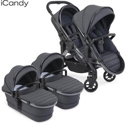 iCandy peach™ 7 dječja kolica twin phantom dark grey Cijene