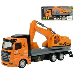 Magic Toys Super Truck: Tovornjak z bagrom s pogonom na vztrajnik 19 cm Cene