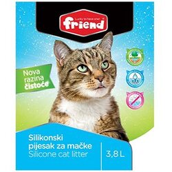 Pijesak silikonski za mačke 3,8 L Cene