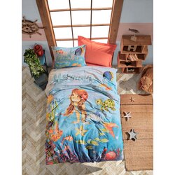 Lessentiel Maison Ranforce posteljina (160x220) Mermaid Coral Cene