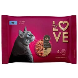 My Love sos za macke riba 4x85g Cene