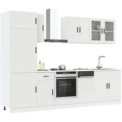 vidaXL Set kuhinjskih elementa od 8 dijelova "Kalmar" izrađeno drvo Cijene