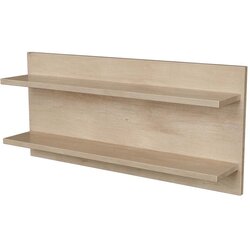 Faktum Peak polica za zid, Natural Oak-White Cene