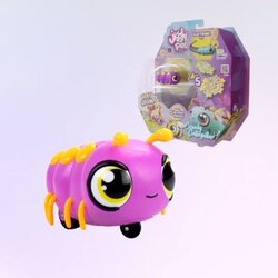 Pandin Brlog Jiggly bugs Set za igru elektronički ljubimac - Gusenica, Ljubičasts Cene