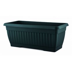 Plana Žardinjera SA PODMETAČEM I REZERVOM VODE ANTRACIT 50CM Cene