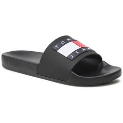 Tommy Jeans Papuče mornarsko plava / crvena / crna / bijela Cijene