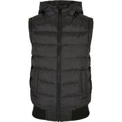 Urban Classics Kids Little boys' vest with bubble hood black/black Cijene