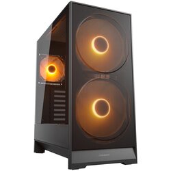 Cougar Midi Tower Case, Airface 180, ARGB, Black Cijene