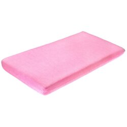 Sensillo Jersey plahta 120x60cm roza Cene