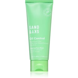 Sand & Sky Oil Control Clearing Face Mask globinsko čistilna maska za normalizacijo kože za mastno in problematično kožo 100 g Cene