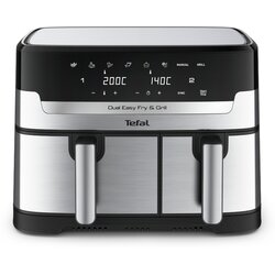 Tefal cvrtnik na vroči zrak Dual Easy Fry & Grill EY905D10, Cene