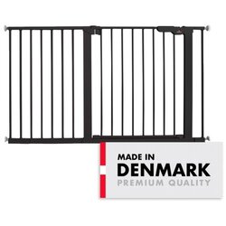 BabyDan Premier sigurnosna ogradica Extra Wide 126–132 cm crna, Safety gate bez bušenja ( 20009 ) Cene