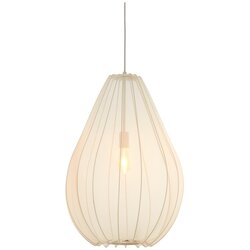 Light & Living bež viseča svetilka s tekstilnim senčilom ø 50 cm itela – Cene