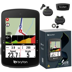 Bryton Rider S510 T s senzorji HR, CAD, SPD, USB-C GPS kolesarski računalnik, (21825941) Cene