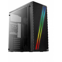 Aerocool Streak Midi Tower Black Cene