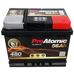 Proatomic akumulator 12V 56Ah 480A +D Cene