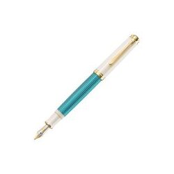 Nalivpero souveran M600 (m)+poklon kutija pelikan 806459 belo-tirkizno Cene