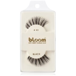 Bloom Natural lepilne trepalnice iz naravnih las No. 43 (Black) 1 cm Cene
