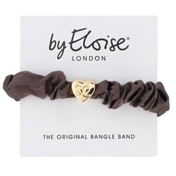 By Eloise London Silk Scrunchie Gold Heart elastika za lase Cene