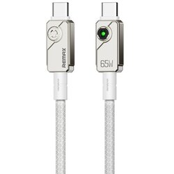 Remax swift fast charging braided data cable 1.2M C36 65W(C-C) beli Cene