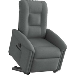 Maison Chic Električni naslanjač - Relax naslanjač s funkcijo vstajanja temno siv, (22061848) Cene