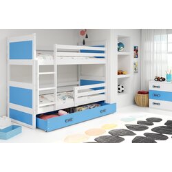 BestBed Pograd RICO s predalom-Bela-Modra Cene