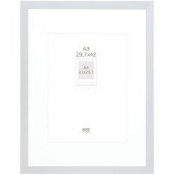DEKNUDT S66KD1 P1 DIN A3 29,7x42 Holz silber mit Passepartout Cene