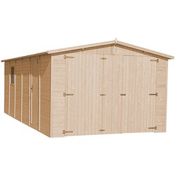 Timbela Lesena garaža 18 m² - H222x616x324 cm - Panelna konstrukcija - M102, (21823614) Cene