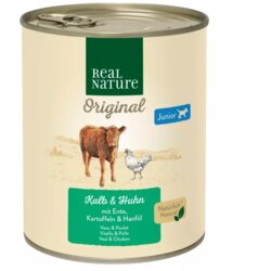 Real Nature Junior teletina i piletina 800 g Cene