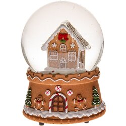 Dakls Glasbena igrača iz poliresina (višina 14,5 cm) Snowy House – Cene