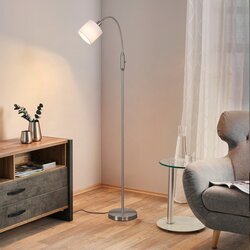 Nettlife Talna svetilka za dnevno sobo z 1 plamenom - E14 Vintage 360° vrtljiv senčnik, boho industrijska talna svetilka, (22148936) Cene