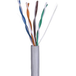 Q-LANTEC A-LAN KIU5PVC305NC networking cable 305 m Cat5e U /UTP (UTP) Grey Cene