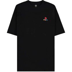 Difuzed Playstation - Men\'s Back Console Short Sleeved T-Shirt (L) Cene