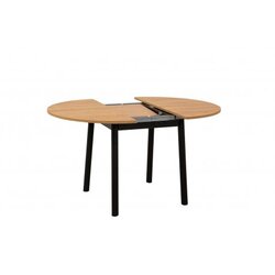 Hanah home trpezarijski sto oliver oak black Cene